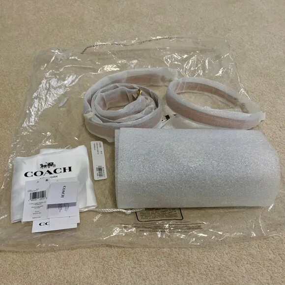 Coach Denim Tabby 20 with Cherries NWT - Picture 2 of 13